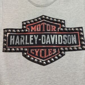 Harley-Davidson Gray Studded Women's Jacket